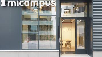 Fachada de la propiedad