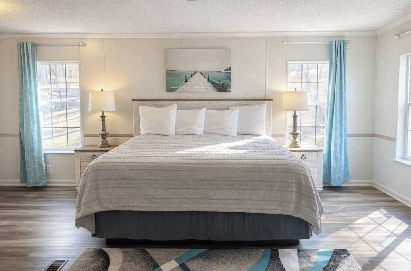 3 chambres, draps fournis