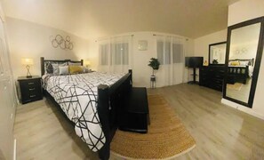 2 chambres, bureau, lit parapluie, Wi-Fi gratuit