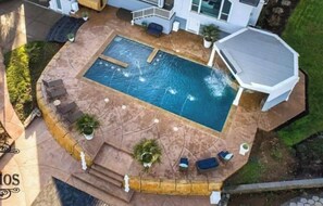 Alberca al aire libre 