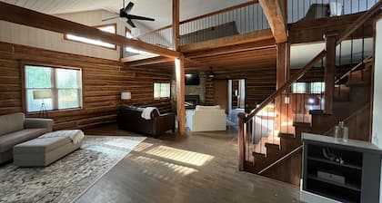 Experience Serenity at our secluded cabin mere minutes from town.