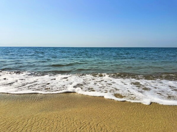 In Strandnähe, Liegestühle