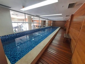 Indoor pool, outdoor pool