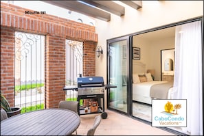2 bedrooms, in-room safe, iron/ironing board, free WiFi