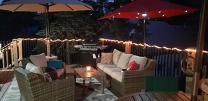 Outdoor dining - Rustic cabin in the Shaver/Huntington lake area (Lakeshore)