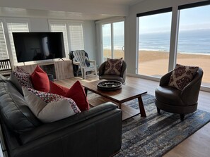 Hus, flere senger (Inlet Cottage) | Oppholdsrom