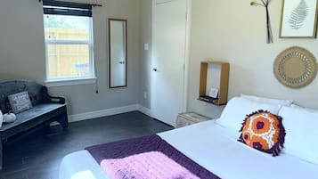 1 soverom, strykejern/-brett, wi-fi (inkludert) og sengetøy