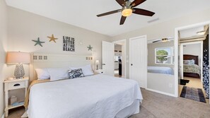 3 bedrooms, desk, iron/ironing board, free WiFi
