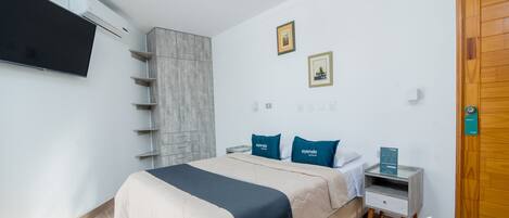 Allergivenligt sengetøj, gratis Wi-Fi, sengetøj