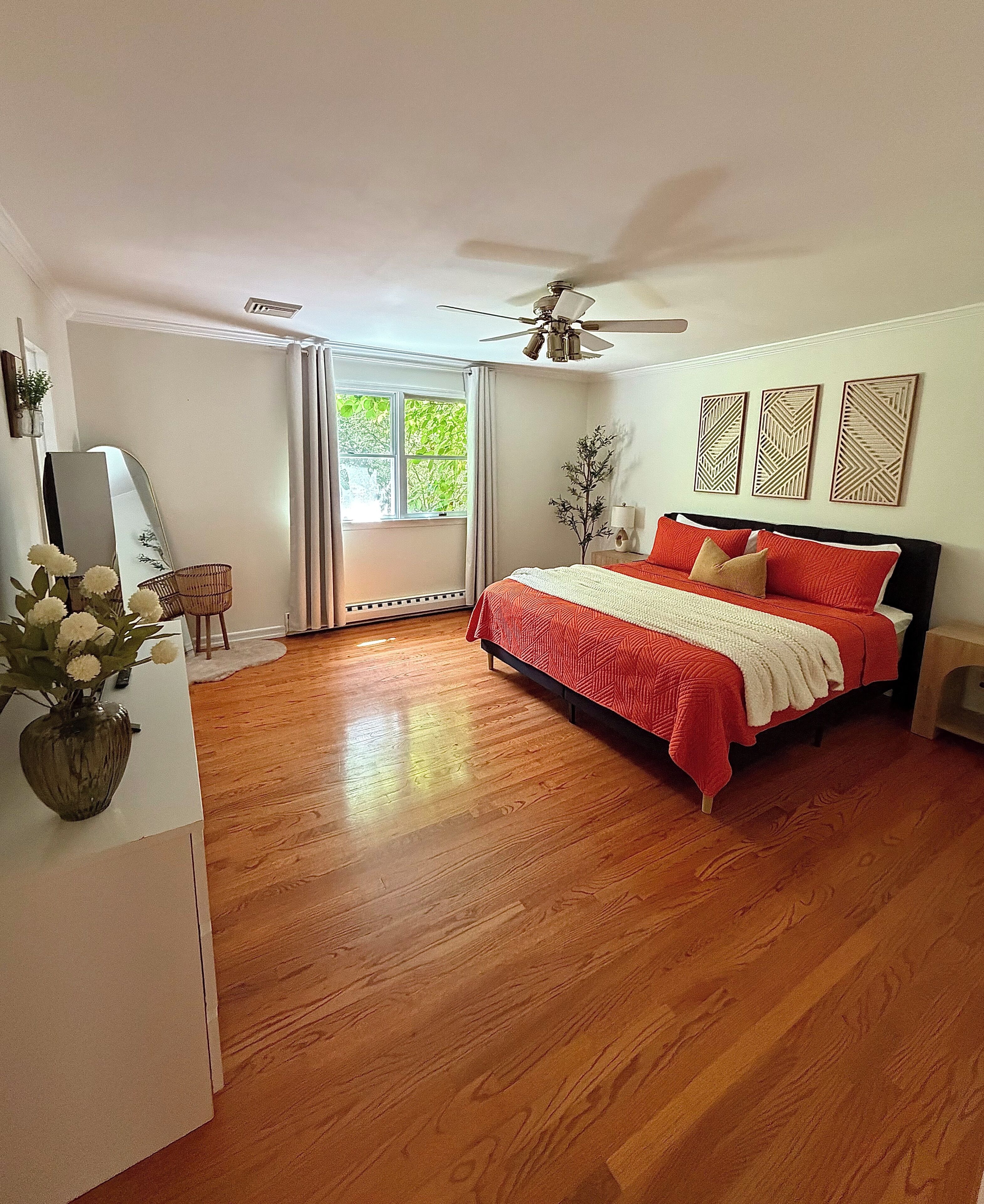3 dormitorios, cuna de viaje, wifi gratis y ropa de cama