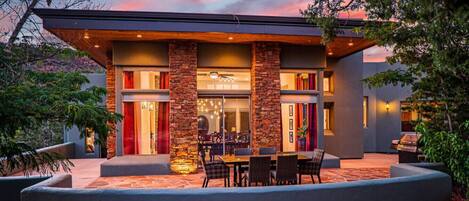 Udendørs spisemuligheder