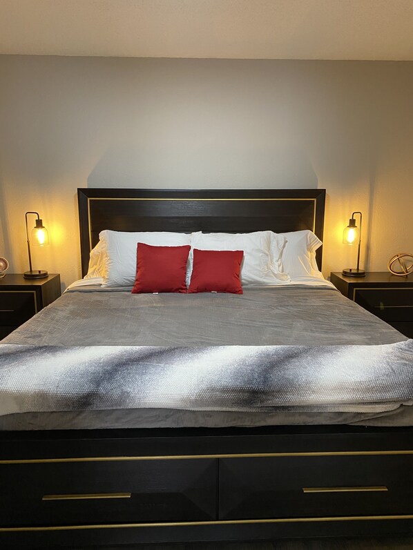 1 bedroom, memory-foam beds, free WiFi, bed sheets