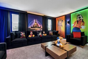 Living area - Pelican Large Pool Home in Orlando (Kissimmee)