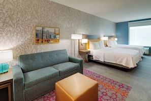 Studio Suite, 2 Queen Beds | Living area - Home2 Suites by Hilton Hammond (Hammond)