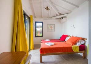 Villa Lagon chambre en version 2 lits séparés - Villa Lagon 2 people, sea view, in the heart of the Riviera of the Guadeloupe Islands (STE ANNE)