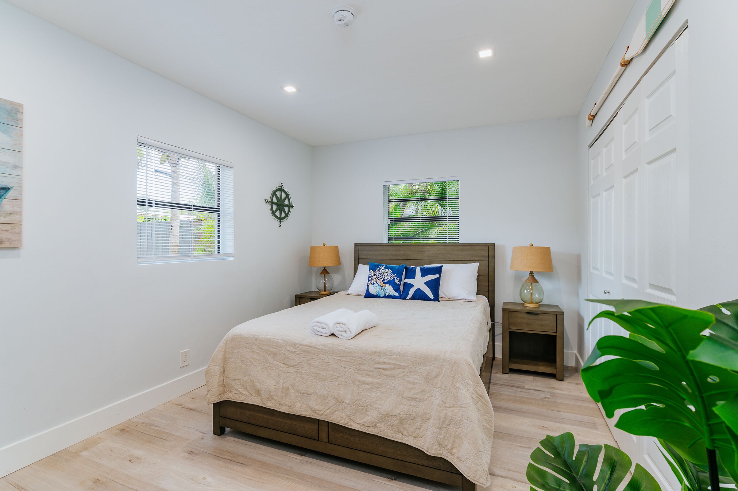 2 bedrooms, desk, iron/ironing board, free WiFi