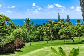 Golf - Newer Furnished 3 Bed/2 Bath Condo with Ocean Views (Kailua-Kona)
