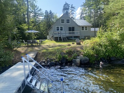 Lakefront on beautiful Schoodic lake-great fishing and near hiking&ATV trails