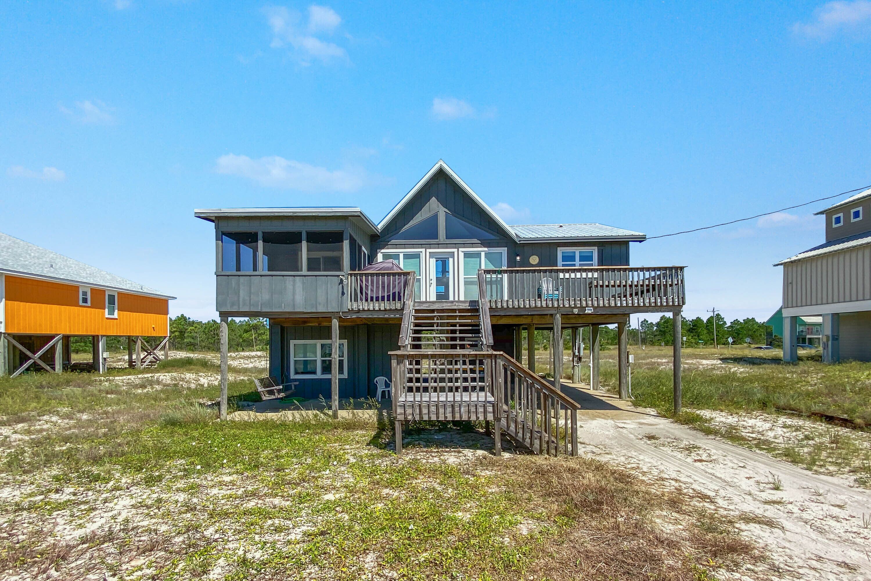 Your beach cottage awaits! Sandy Shanty with Gulf Views!