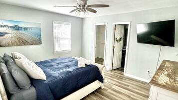 4 habitaciones, escritorio, tabla de planchar con plancha y wifi gratis