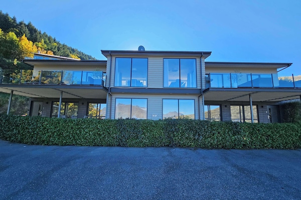 View of the property from the driveway