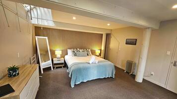 1 makuuhuone, silitysrauta/-lauta, vauvan matkasänky, Wi-Fi