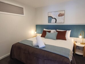 2 bedrooms, iron/ironing board, travel crib, WiFi