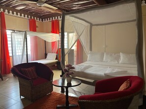 3 chambres, fer et planche à repasser, Wi-Fi, draps fournis