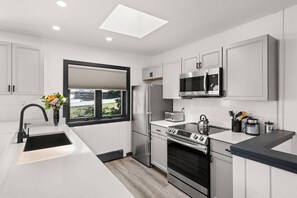 Condo (Snowmass Modern 3 bedroom w/ Hot Tub ) | Private kitchen | Full-size fridge, microwave, oven, coffee/tea maker