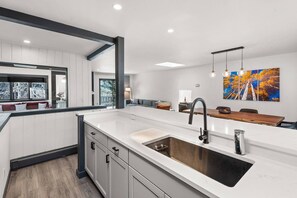 Condo (Snowmass Modern 3 bedroom w/ Hot Tub ) | Private kitchen | Full-size fridge, microwave, oven, coffee/tea maker