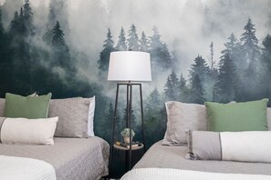 6 chambres, fer et planche à repasser, lit parapluie, Wi-Fi gratuit