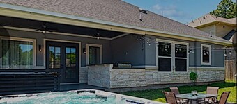 Extra Large Luxury Lakeside Swim Spa Dream Getaway