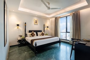 Phòng đôi Premium | Chăn bông, minibar, bàn, truy cập Internet không dây miễn phí 