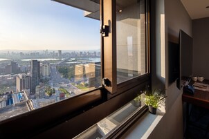 In-room safe, laptop workspace, soundproofing, iron/ironing board