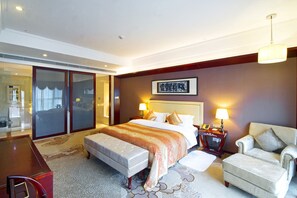 In-room safe, desk, iron/ironing board, free WiFi - Guizhou Park Hotel Liupanshui (Liupanshui)