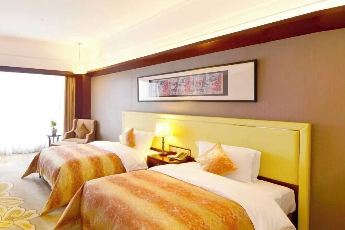 In-room safe, desk, iron/ironing board, WiFi (free)