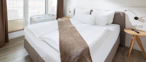 1 slaapkamer, een kluis op de kamer, reisbedje, gratis wifi