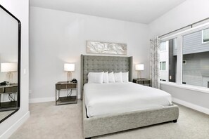 4 bedrooms, in-room safe, iron/ironing board, travel cot