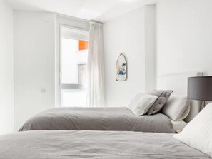 2 soveværelser, gratis Wi-Fi, sengetøj