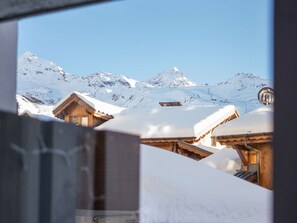 Vue depuis lâhĂ©bergement