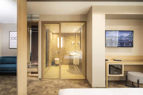 Habitació doble Deluxe | Llençols de cotó egipci i roba de llit d'alta qualitat