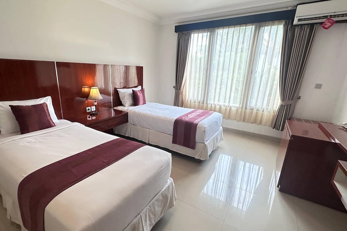 Deluxe Twin Room | Egyptian cotton sheets, premium bedding, minibar, in-room safe