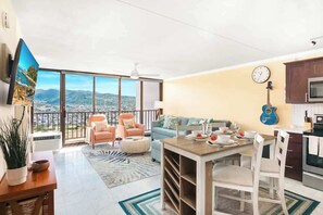 TV - Panoramic Mountain View Near Waikiki Beach+Parking (Honolulu)