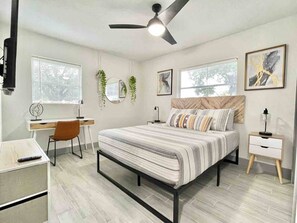 3 chambres, bureau, fer et planche Ă repasser, Wi-Fi gratuit