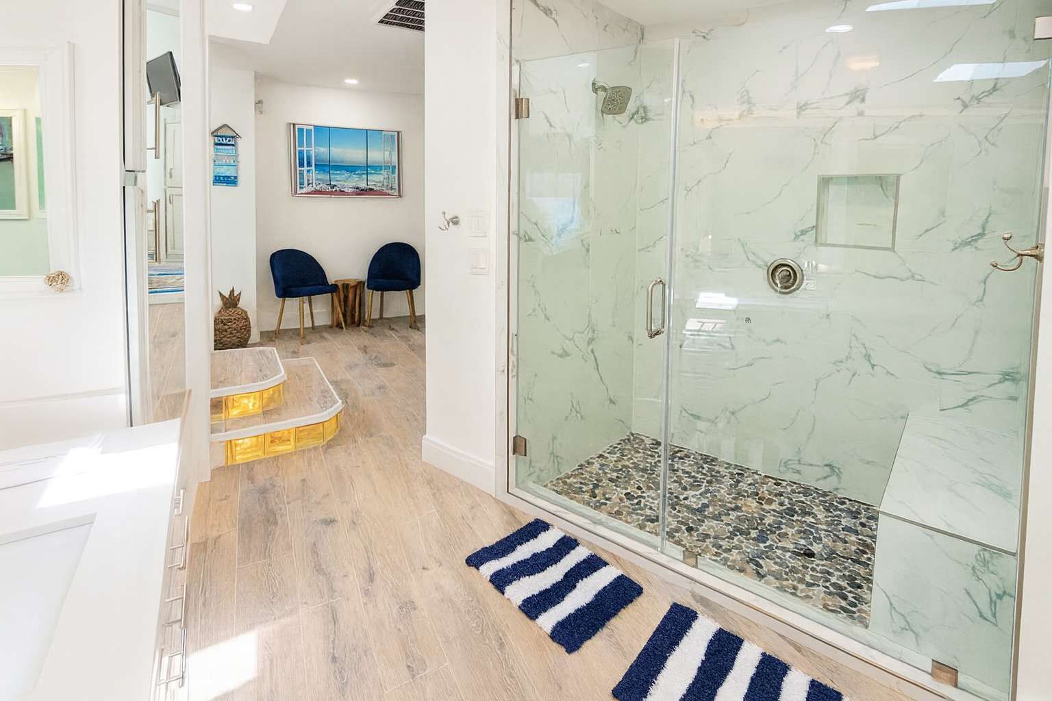 House, Multiple Beds, Pool Access, Pool View | Bathroom | Towels