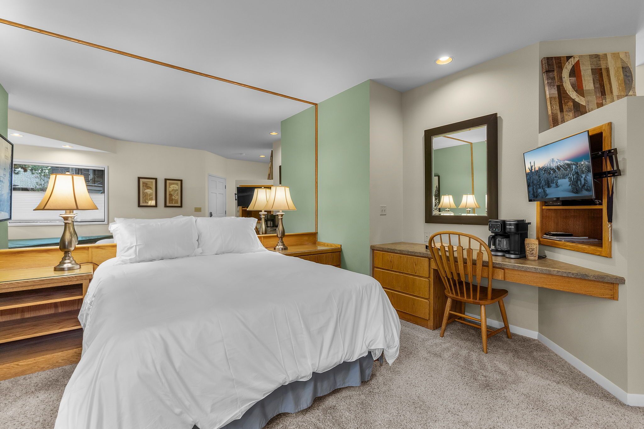 1 habitación, escritorio, wifi gratis y ropa de cama 