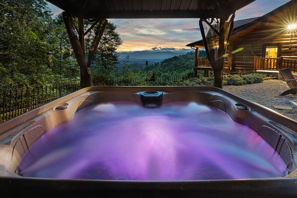 Bain à remous extérieur