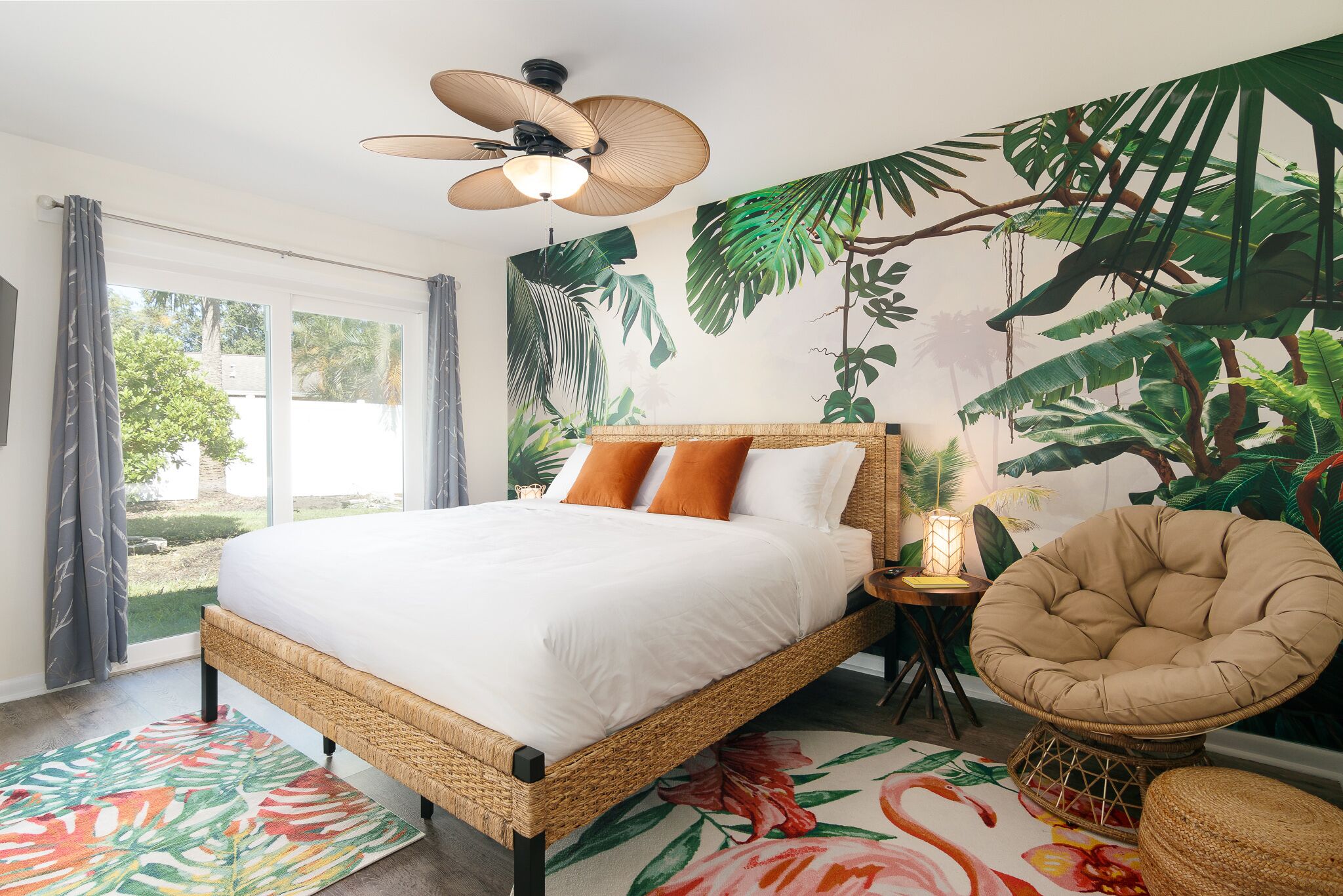 Flamingo Bay | Modern Heated Pool w Private Yard