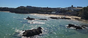 Central Cottage Newquay: Quiet Street, Beaches & Shops Nearby with your dog.