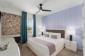 6 bedrooms, iron/ironing board, WiFi, bed sheets - Surf Street | Beachside Beauty w Pool, Pirate BR, Karaoke, Theater, Near Disney (Melbourne Beach)